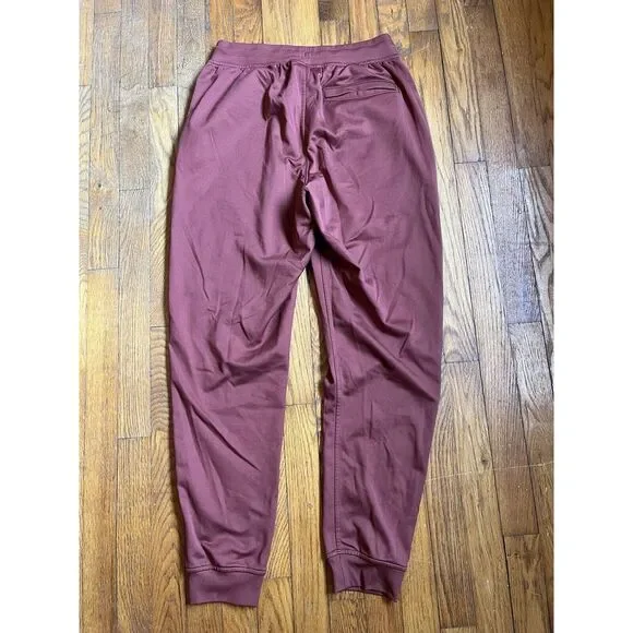 Under Armour Jogger Pants Men's M Loose Fit ColdGear Fleece Lined Copper Color - Picture 5 of 11
